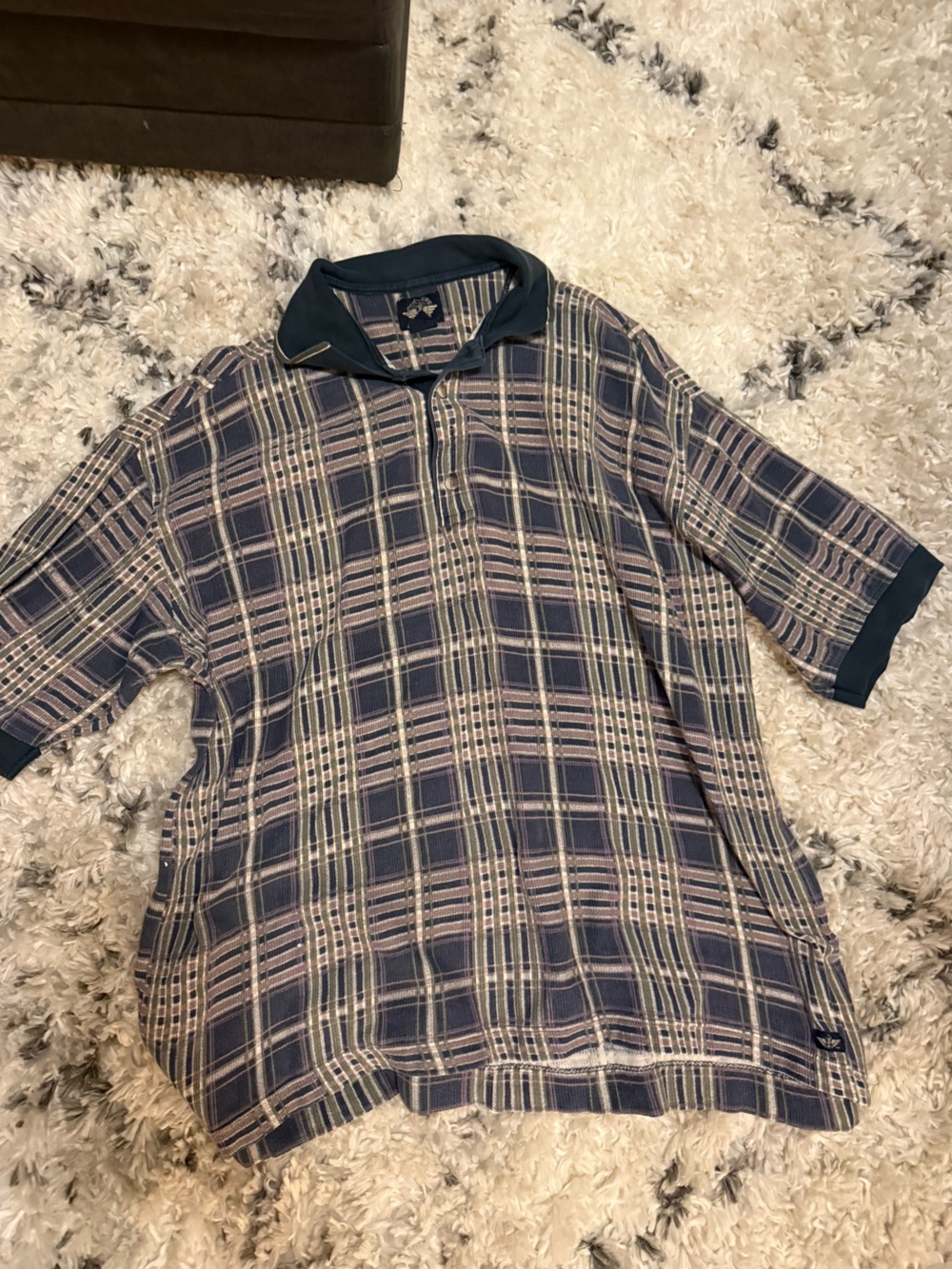 Vintages dockers Plaid Short-Sleeve